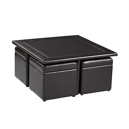 Nylo Storage Cube Cocktail Table Set